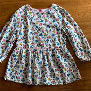 Mini Boden Floral Tunic Top